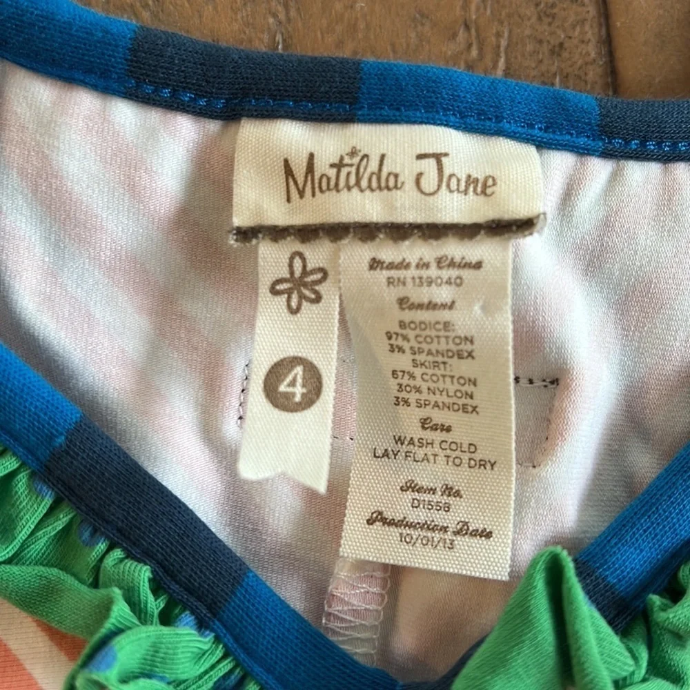 Matilda Jane cake walk layered tank dress